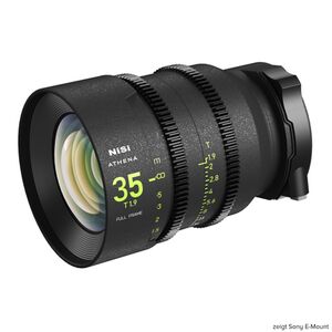 NiSi ATHENA PRIME 35mm T1.9 Cinema Lenses  Sony E-Mount