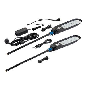 Novoflex 2 x Reprobeleuchtung mit flexiblen Armen und Kugelneiger 