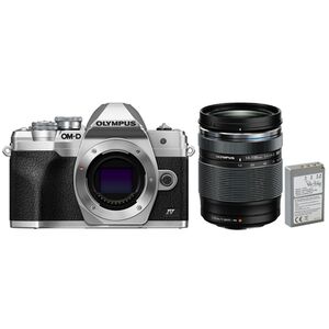 Olympus OM-D E-M10 Mark IV Special Edition inkl. M.Zuiko 14-150mm + 2ter Akku  silber
