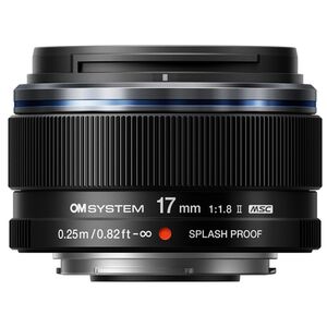 OM SYSTEM M.Zuiko Digital ED 17mm f/1,8 II  Micro Four Thirds