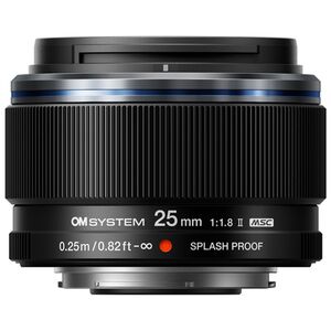 OM SYSTEM M.Zuiko Digital ED 25mm f/1,8 II  Micro Four Thirds