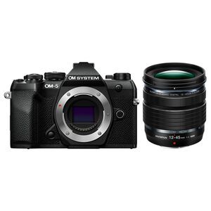OM SYSTEM OM-5 II Gehäuse + M.Zuiko AF 12-45mm f/4 Pro ED  schwarz