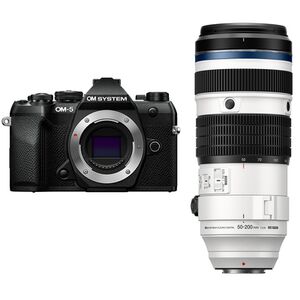 OM SYSTEM OM-5 II + M.Zuiko Digital ED 50-200mm f/2,8 IS PRO  schwarz