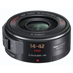 Panasonic AF X 14-42mm f/3,5-5,6 OIS Vario  Micro Four Thirds schwarz