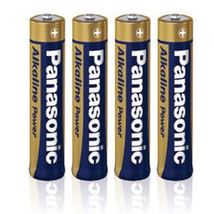 Panasonic Batterie Alkaline Power Micro  4er-Pack