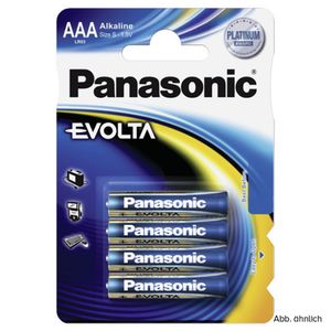Panasonic Batterie Evolta Micro AAA  4er-Pack
