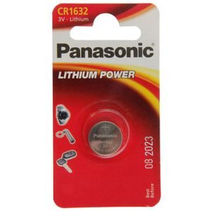 Panasonic Batterie Lithium CR1632 