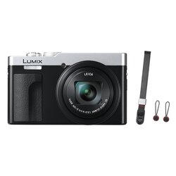 Panasonic DMC-TZ99 + DMW-BLG 10E + Peak Design Cuff Handgelenkschlaufe black  silber / schwarz