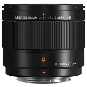 Panasonic Leica DG Summilux 9mm f/1.7  Micro Four Thirds