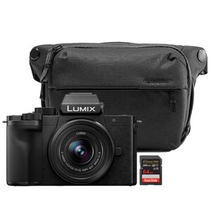 Panasonic Lumix DC-G100D + AF 12-32mm  + Peak Design Everyday Sling V2 + 64 GB 