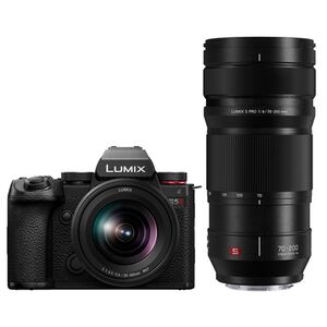 Panasonic Lumix DC-S5II + S 20-60mm f/3.5-5.6 + S Pro 70-200mm f/4,0 O.I.S. 