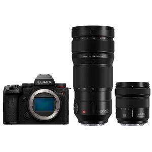 Panasonic Lumix DC-S5II + S 20-60mm f/3.5-5.6 + S Pro 70-200mm f/2,8 O.I.S. 