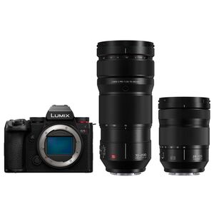 Panasonic Lumix DC-S5II + S 24-105mm f/4,0 Makro OIS + S Pro 70-200mm f/2,8 O.I.S 