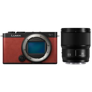 Panasonic Lumix DC-S9 + Lumix S 35mm f/1,8  Karminrot