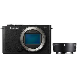 Panasonic Lumix DC-S9 + Sigma Mount Adapter MC-21 L-Mount Canon EF  Schwarz 