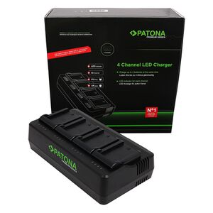 Patona 4-fach Ladegeräte für Sony NP-FZ100 