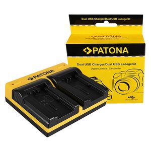 Patona Dual Ladegerät für Canon  BP-718 727