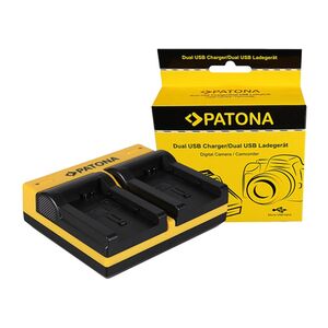 Patona Dual Ladegerät für Canon  BP-808