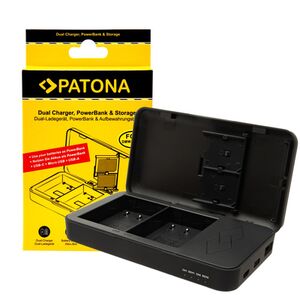 Patona Dual Ladegerät für Panasonic  DMW-BLK22