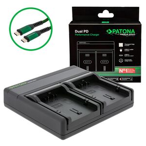 Patona Premium Dual PD Performance Ladegerät für Panasonic  CGA-S002E