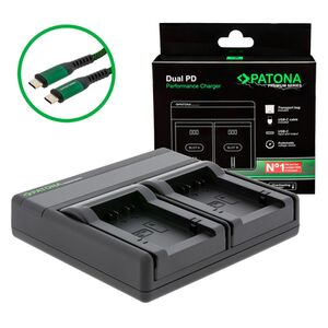 Patona Premium Dual PD Performance Ladegerät für Panasonic  DMW-BMB9