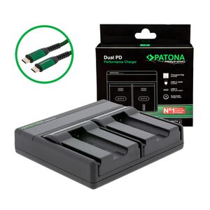 Patona Premium Dual PD Performance Ladegerät für Canon  NB-9L