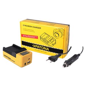 Patona Synchron USB Ladegerät für Canon  LP-E5