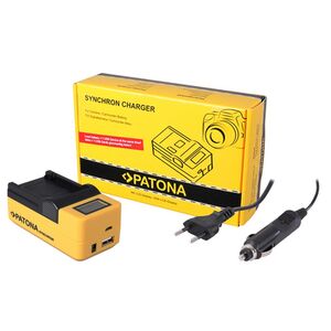 Patona Synchron USB Ladegerät für Canon  LP-E8