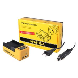 Patona Synchron USB Ladegerät für Canon  NB10L