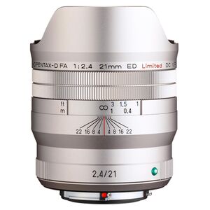 Pentax D FA 21mm f/2.4 ED Limited DC WR HD  silber Pentax K Vollformat