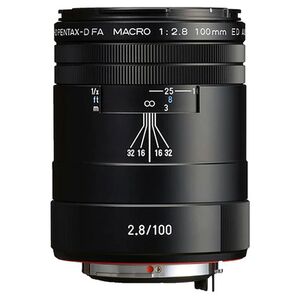 Pentax HD DFA 100mm f/2,8  Macro ED AW  schwarz