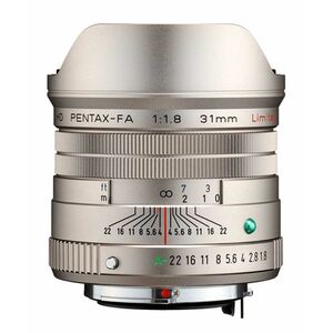 Pentax HD FA 31mm f/1,8 Limited  silber Pentax K Vollformat