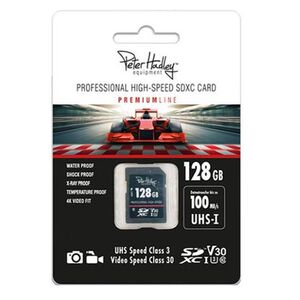 Peter Hadley Prof. High-Speed 128 GB UHS-I SDXC-Karte Cl10, U3, V30 