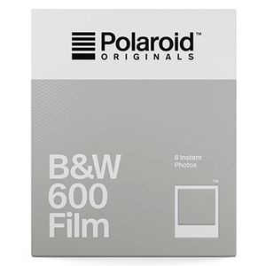 Polaroid Sofortbild  B+W 600 Film 8 Aufnahmen