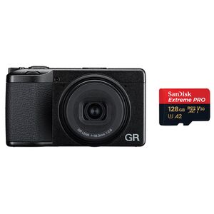 Ricoh GR IV + SanDisk Extreme Pro micro SDXC 200MB/s 128 GB 