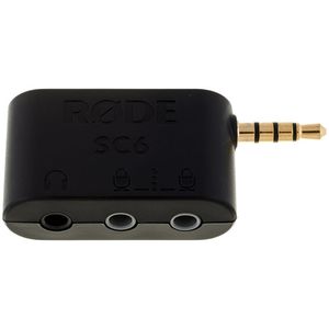 Rode SC6 Steckadapter für 2 TRRS-Eingänge und 1 Kopfhörerausgang 