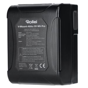 Rollei V-Mount Akku 99Wh Pro 