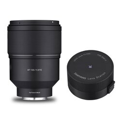 Samyang AF 135mm F1,8 FE + Samyang Lens Station  Sony FE-Mount
