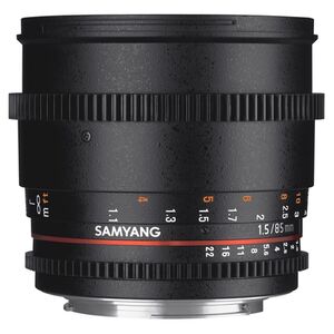 Samyang MF 85mm T/1,5 Video - Retourenware mit leichten Gebrauchspuren -  Fujifilm X