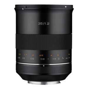 Samyang XP 35mm f/1,2  Canon EF