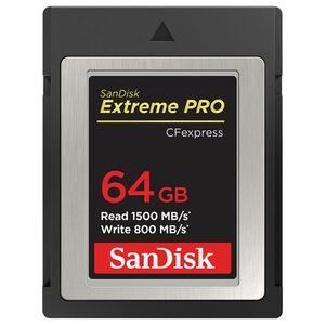 SanDisk Extreme PRO CFExpress Type B  64 GB