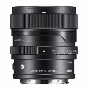 Sigma 20mm f/2 DG DN Contemporary  Sony FE-Mount