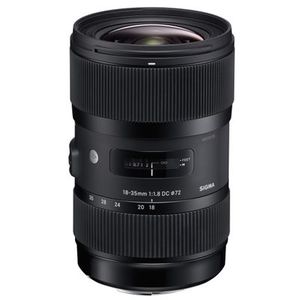 Sigma AF 18-35mm f/1,8 DC HSM ART  Canon EF-S