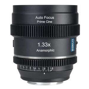 Sirui Anamorphic Lens 20mm T/1.8 1.33X S35 AF  Nikon Z-Mount Neutral Flare