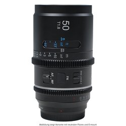 Sirui Astra T1.8 1.33x Full Frame Autofocus Anamorphic Cine Lenses 50mm  Sony E-Mount Blue Flare