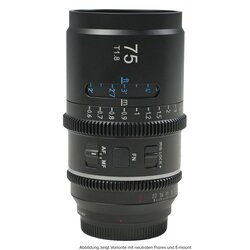 Sirui Astra T1.8 1.33x Full Frame Autofocus Anamorphic Cine Lenses 75mm  L-Mount Blue Flare