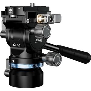 Sirui KV-10 Mini Fluid-Videoneigekopf mit Arca Swiss Quick Release 