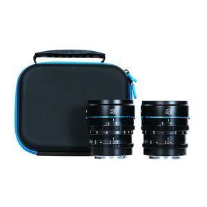 Sirui Night Walker 16 & 75mm T1.2 S35 Manual Focus Cine Objektiv Set mit Case  E-Mount schwarz