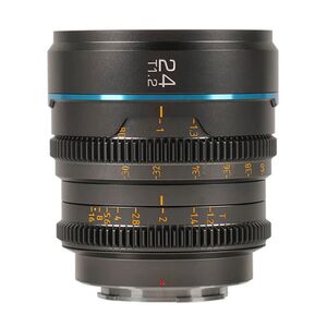 Sirui Night Walker 24mm T1.2 S35 Cine Objektiv  Sony E-Mount Metallgrau