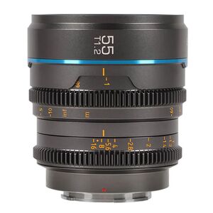 Sirui Night Walker 55mm T1.2 S35 Cine Objektiv  Canon RF-S Metallgrau